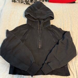 Black lululemon scuba hoodie